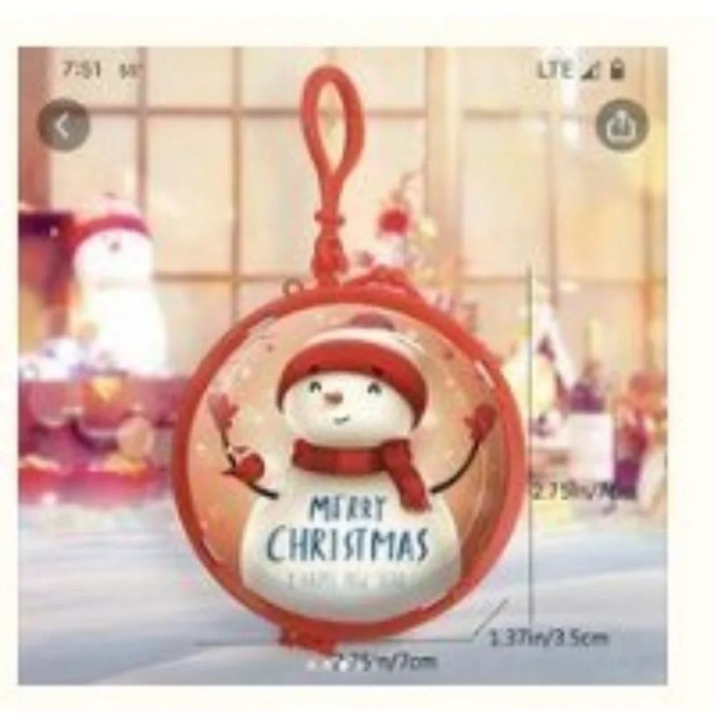 New Christmas Decorated Tin Coin Purse, PENGUIN, Merry Christmas, Holiday, T1MIS